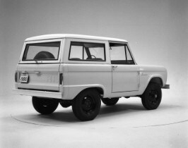 1966 Ford Bronco in Studio
